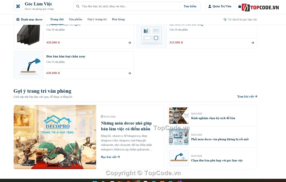 bán,decor,web decor